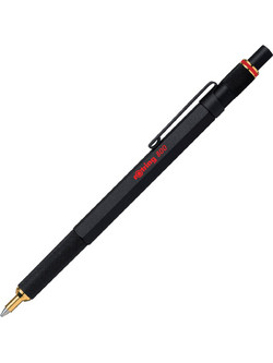Rotring 800 Black Στυλό Διαρκείας 0.5mm Μαύρο