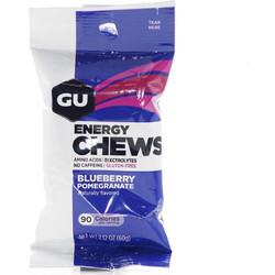 GU Energy Chews Blueberry Pomerganate 16 Ζελεδάκια