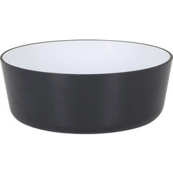 Μπολ Inde μελαμίνη Λευκό/Μαύρο 600 ml 14 x 6 cm