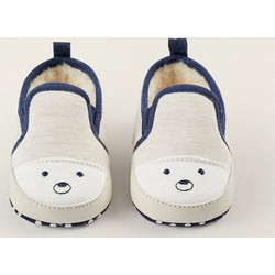 Zippy Bear Βρεφικά Slip Ons Αγκαλιάς Μπεζ 31056490021