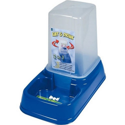 Record Μπολ με Δοχείο Φαγητού & Νερού για Σκύλο/Γάτα 3lt