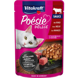 Vitakraft Poesie Delice Adult with Beef in Gravy 85gr