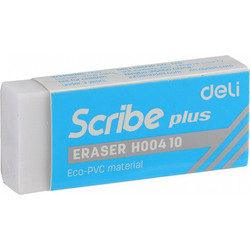 DELI ΓΟΜΟΛΑΣΤΙΧΑ 60x24x12mm SCRIBE PLUS ΛΕΥΚΗ 231.00410