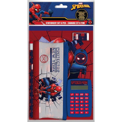 ΣΧΟΛΙΚΟ ΣΕΤ SPIDERMAN ΜΕ ΚΟΜΠΙΟΥΤΕΡΑΚΙ 6 ΤΕΜ- 000508224