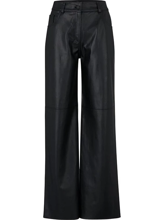 Billie Eco Leather Green Pants