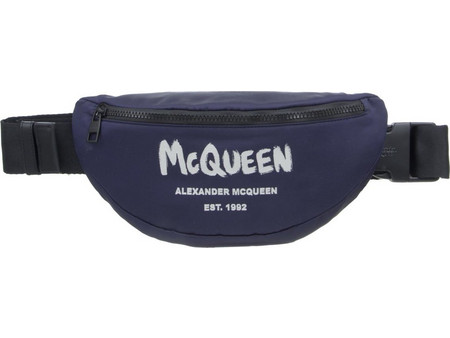 Alexander McQueen Τσαντάκι Μέσης Μαύρο 6831091AABW1073