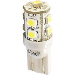 M-tech T10 / W5W LED Μπλε 12V 2τμχ
