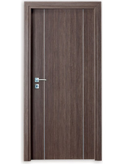 Viometale Πόρτα Valeria Εσωτερική Laminate Δρυς Καρυδιά