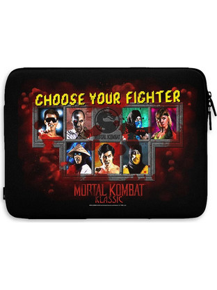 MORTAL KOMBAT - Laptop Sleeve 13 Inch - Choose Your Fighter