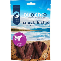 Bloo Choo Snack & Choo Sticks with Beef 2x80gr