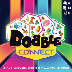 Κάισσα Dobble Connect Επιτραπέζιο Παιχνίδι για 8+ Ετών για 2-8 Παίκτες