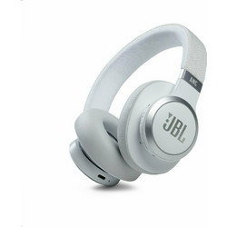 JBL Live 660NC Ενσύρματα & Ασύρματα Bluetooth Ακουστικά Over Ear με Noise Canceling Λευκά