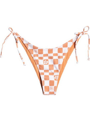 Roxy Check It Bikini Brazil Ροζ ERJX404534-CKL5