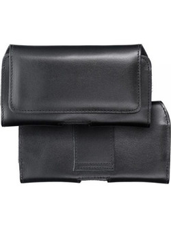 Θήκη κινητού Oem Royal Leather Universal Belt Holster - Size XL - (iPhone 13 Pro Max / 14 Pro Max / Samsung S21 Plus / S20 FE / A50 / A51 5G / Huawei P30 Pro / P40 Pro) Black