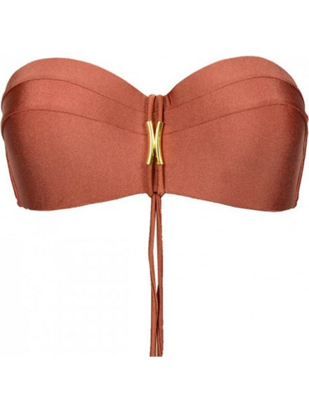 Rock Club Bikini Top Strapless Rusted BP-2153