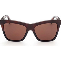 Max Mara MM0008 56E Γυναικεία Γυαλιά Ηλίου Cat Eye Κοκάλινα Καφέ με Καφέ Polarized Φακό