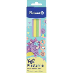Pelikan Πλαστελίνη Pastel 6 Χρώματα
