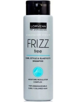 Lorvenn Frizz Free Σαμπουάν για Επανόρθωση & Προστασία Χρώματος για Βαμμένα & Ταλαιπωρημένα Μαλλιά 1lt