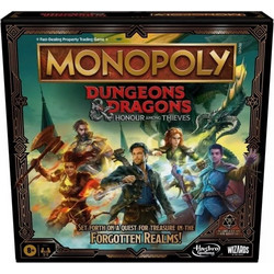 Hasbro Monopoly Dungeons & Dragons: Honor Among Thieves Επιτραπέζιο Παιχνίδι για 8+ Ετών για 2-6 Παίκτες