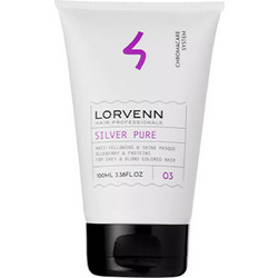 Lorvenn Silver Pure Anti-Yellowing & Shine Μάσκα Μαλλιών για Προστασία Χρώματος για Βαμμένα Μαλλιά 100ml
