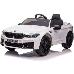 Skorpion Wheels BMW M5 Ηλεκτροκίνητο Παιδικό Αυτοκίνητο Μονοθέσιο με Τηλεχειριστήριο 12V Λευκό