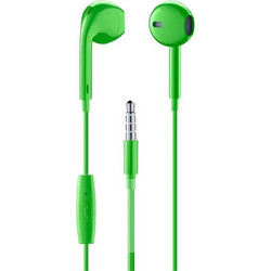 Cellular Line Egg Capsule Handsfree Earbud 3.5mm Green
