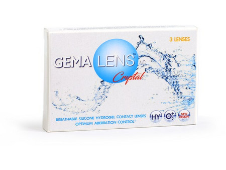Stand Gema Gemalens Crystal Μηνιαίοι Φακοί Επαφής Αστιγματικοί 3τμχ