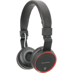 AvLink PBH10 Ενσύρματα & Ασύρματα Bluetooth Ακουστικά On Ear Μαύρα