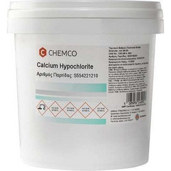 CHEMCO CALCIUM HYPOCHLORITE 1KG ΣΚΟΝΗ (ΥΠΟΧΛΩΡΙΩΔΕΣ ΑΣΒΕΣΤΙΟ )