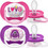 Philips Avent Ultra Air Ανατομικές Ορθοδοντικές Πιπίλες Σιλικόνης 6-18m Happy Love Let's Play 2τμχ SCF080/10