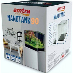 Amtra Nanotank 90 Ενυδρείο Ψαριών 90lt Μαύρο