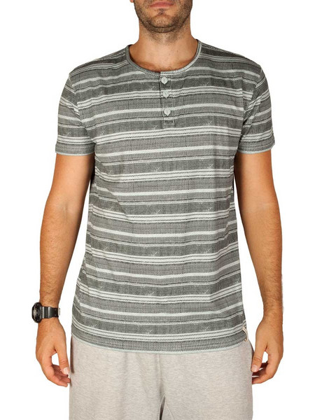 Sublevel Striped T-shirt Light Grey Z21227-LGR