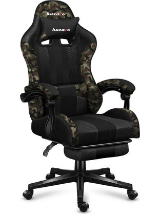 Huzaro Force 4.7 Καρέκλα Gaming Mesh με Υποπόδιο Camo