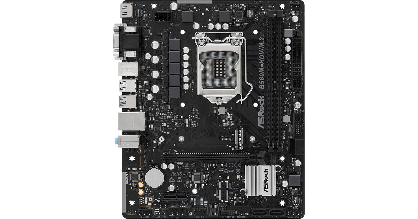 Asrock B560M-HDV/M.2 Motherboard Micro ATX με Intel 1200 Socket ...