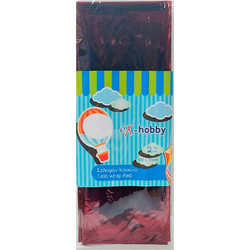 Σελοφάν διάφανο Ex-hobby σετ 2 φύλλων 70X100cm κόκκινο (0401482)