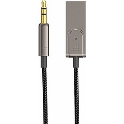 WIWU CAR AUDIO CABLE 3.5M TO USB (BLACK)