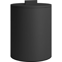 Pam & Co 2326-113 Κάδος Απορριμάτων Κουζίνας Μεταλλικός για Πάγκο Μαύρος 6lt