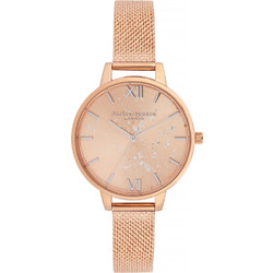 Olivia Burton Celestial Γυναικείο Ρολόι με Ροζ Χρυσό Μεταλλικό Μπρασελέ OB16GD12