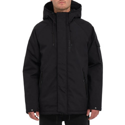 Volcom Stoke Stone Ανδρικό Μπουφάν Χειμωνιάτικο Παρκά Μαύρο A1732302-BLK