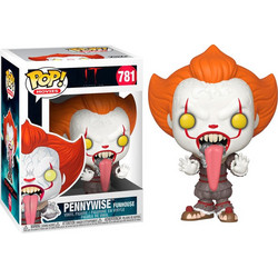 Funko Pop! Movies IT Chapter 2 781 Pennywise Funhouse With Dog Tongue