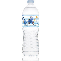 Ετικέτα Νερού Βάπτισης για μπουκάλι 0,5L Αυτοκόλλητη 20 x 4 εκατοστά με Βέσπα