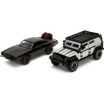 Jada Fast & Furious Tej's Jeep Wrangler & Dom's Dodge 253202014