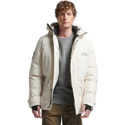 Superdry City Ανδρικό Μπουφάν Χειμωνιάτικο Εκρού M5011817A-1KS