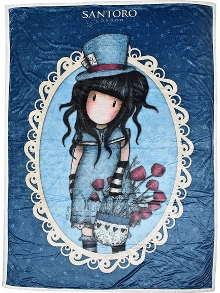 Gorjuss - Κουβέρτα - The Hatter 160 x 220 cm