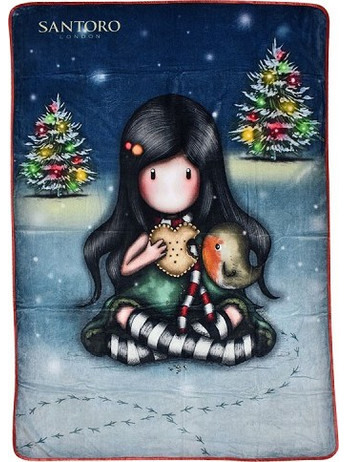 Gorjuss- Κουβέρτα - My Christmas Friend - 1.40 x 2.10