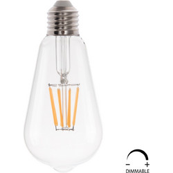 ΛΑΜΠΤΗΡΑΣ FB94188.01 LED FILAMENT 8W E27 DIMMABLE 3000K ΔΙΑΦΑΝΟΣ