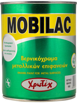 Χρωτέχ Mobilac Βερνίκι Επιφάνειας Μετάλλου Gloss Διάφανο 1lt