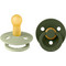 BIBS Colour Πιπίλες Καουτσούκ 6m+ Sage Hunter Green 2τμχ BIBS Colour Πιπίλες Καουτσούκ 6m+ Sage Hunter Green 2τμχ
