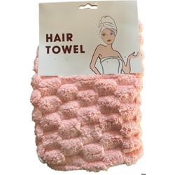 Μαγική Πετσέτα Hair Towel Pink