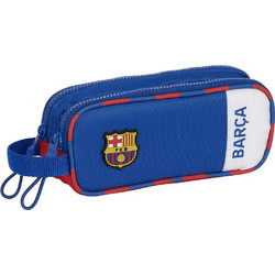 Safta FC Barcelona Κασετίνα με 2 Θήκες Μπλε 812326513